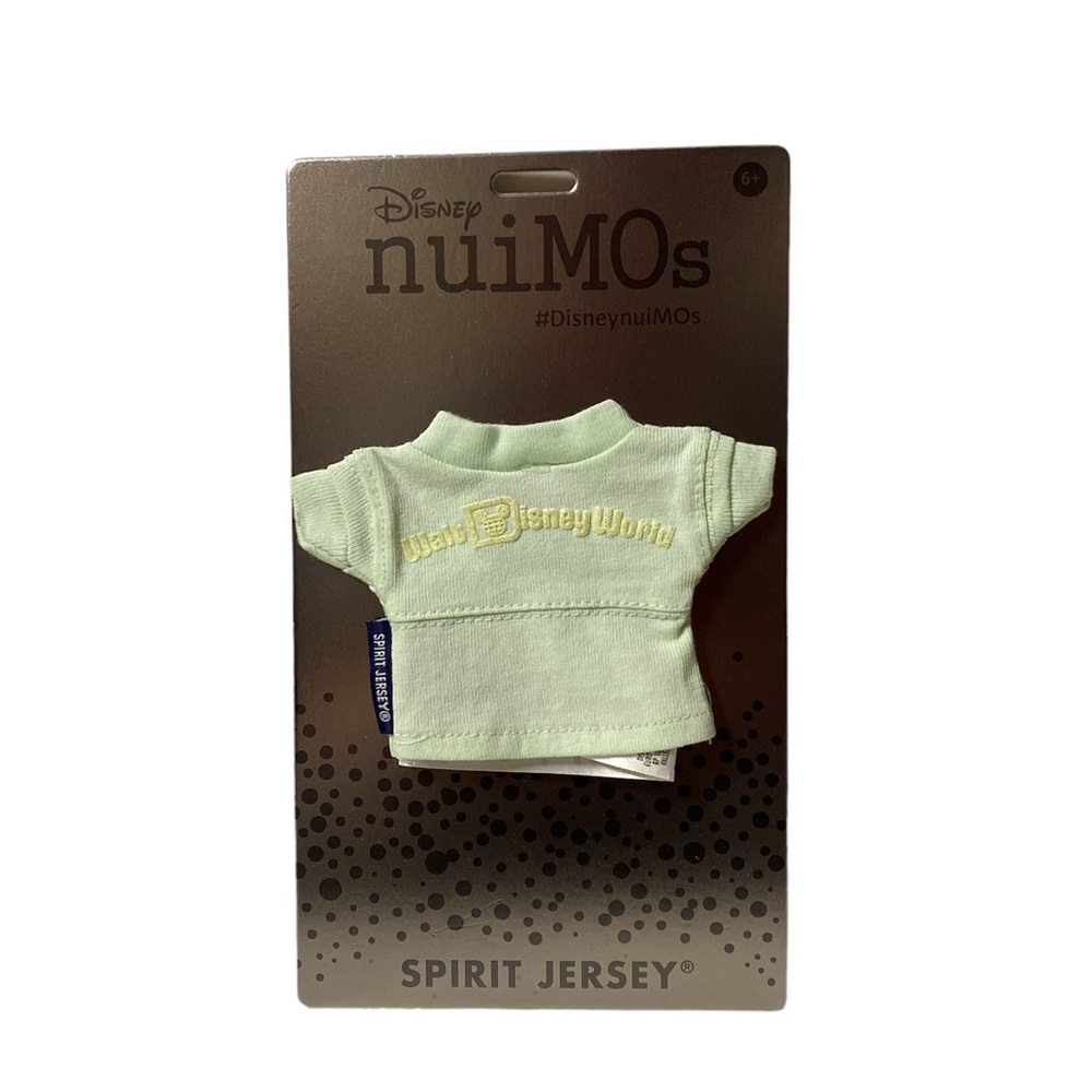 Disney nuiMOs Outfit Walt Disney World Spirit Jersey Mint Top Shirt Outfit NEW
